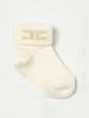 Elisabetta Franchi La Mia Bambina Socks Baby  Kids Color Yellow Cream In White