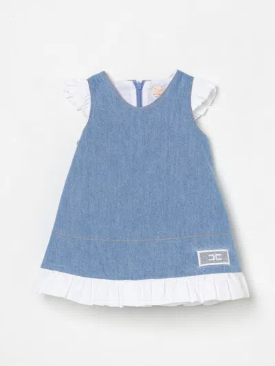 Elisabetta Franchi La Mia Bambina Suit  Kids Color Denim