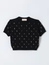 Elisabetta Franchi La Mia Bambina Sweater  Kids Color Black In Black