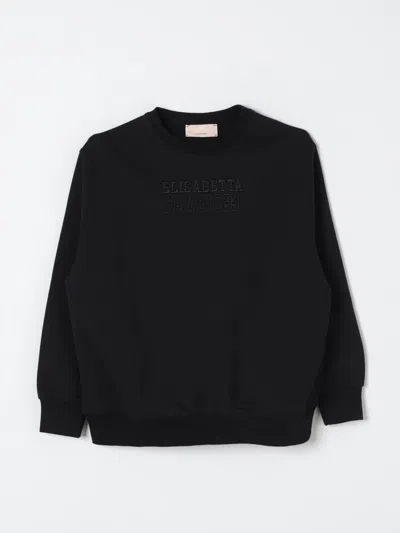 Elisabetta Franchi La Mia Bambina Sweater  Kids Color Black In Schwarz
