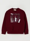 Elisabetta Franchi La Mia Bambina Sweater  Kids Color Burgundy In Red