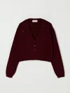 Elisabetta Franchi La Mia Bambina Sweater  Kids Color Cherry In Red