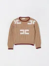 Elisabetta Franchi La Mia Bambina Sweater  Kids Color Honey In Brown