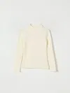 Elisabetta Franchi La Mia Bambina Sweater  Kids Color Ivory In White