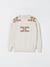Elisabetta Franchi La Mia Bambina Sweater  Kids Color Ivory In White