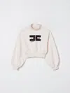 Elisabetta Franchi La Mia Bambina Sweater  Kids Color Ivory In White
