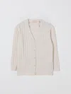 Elisabetta Franchi La Mia Bambina Sweater  Kids Color Milk In Neutral