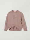 Elisabetta Franchi La Mia Bambina Sweater  Kids Color Pink In Pink