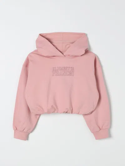 Elisabetta Franchi La Mia Bambina Sweater  Kids Color Pink In Pink