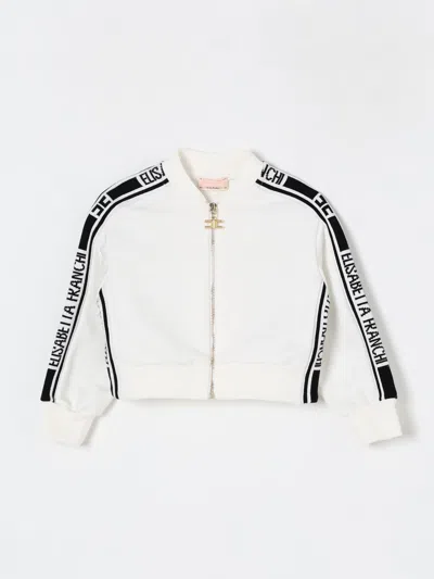 Elisabetta Franchi La Mia Bambina Sweater  Kids Color White