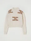 Elisabetta Franchi La Mia Bambina Sweater  Kids Color White In White