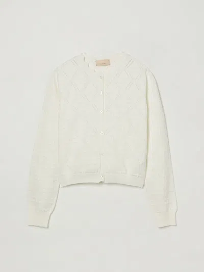 Elisabetta Franchi La Mia Bambina Sweater  Kids Color Yellow Cream