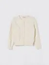 Elisabetta Franchi La Mia Bambina Sweater  Kids Color Yellow Cream In Neutral