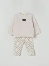 Elisabetta Franchi La Mia Bambina Babies' Sweater  Kids Color Yellow Cream In White