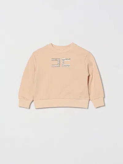 Elisabetta Franchi La Mia Bambina Babies'  Sweater Kids Color Pink In Gold