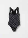 Elisabetta Franchi La Mia Bambina Swimsuit  Kids Color Black