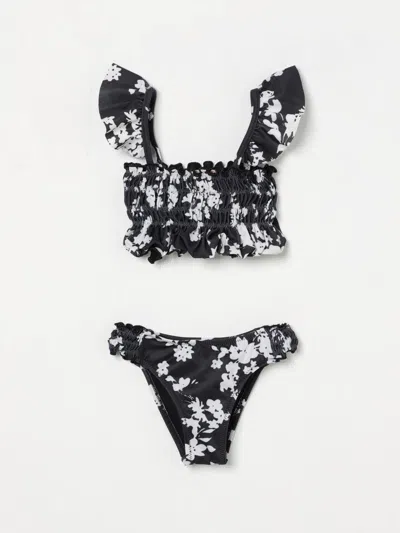 Elisabetta Franchi La Mia Bambina Swimsuit  Kids Color Black