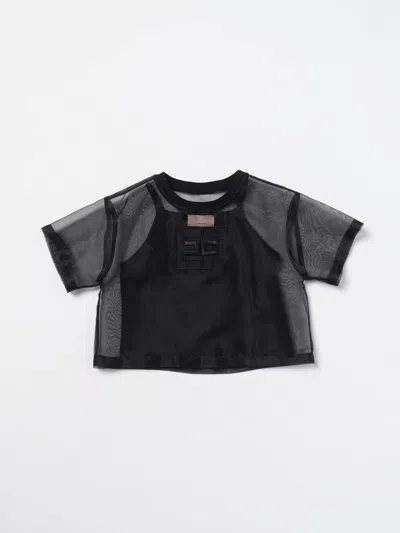 Elisabetta Franchi La Mia Bambina T-shirt  Kids Color Black