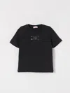 Elisabetta Franchi La Mia Bambina T-shirt  Kids Color Black In Black