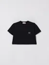 Elisabetta Franchi La Mia Bambina T-shirt  Kids Color Black In Black