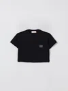 Elisabetta Franchi La Mia Bambina T-shirt  Kids Color Black In Black