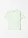 Elisabetta Franchi La Mia Bambina Babies' T-shirt  Kids Color Green In Grün