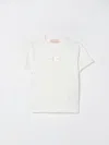 Elisabetta Franchi La Mia Bambina T-shirt  Kids Color Ivory In White