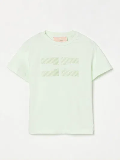Elisabetta Franchi La Mia Bambina Kids' T-shirt  Kinder Farbe Mint