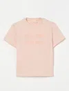 Elisabetta Franchi La Mia Bambina Kids' T-shirt  Kinder Farbe Pink