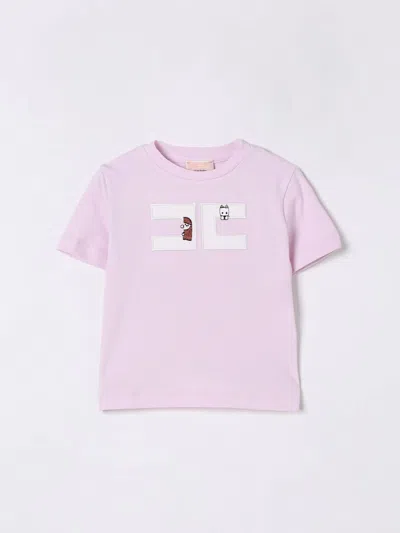 Elisabetta Franchi La Mia Bambina Babies' T-shirt  Kids Color Pink