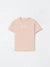 Elisabetta Franchi La Mia Bambina T-shirt  Kids Color Pink In Multi