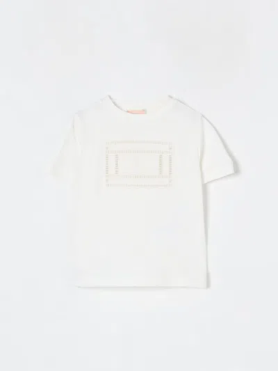 Elisabetta Franchi La Mia Bambina T-shirt  Kids Color Yellow Cream