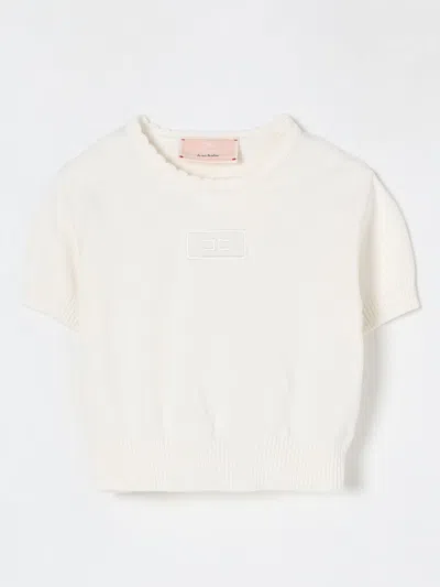 Elisabetta Franchi La Mia Bambina T-shirt  Kids Color Yellow Cream