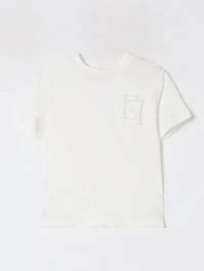 Elisabetta Franchi La Mia Bambina T-shirt  Kids Color Yellow Cream