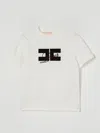 Elisabetta Franchi La Mia Bambina T-shirt  Kids Color Yellow Cream In Yellow