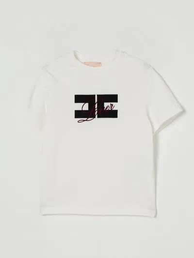 Elisabetta Franchi La Mia Bambina T-shirt  Kids Color Yellow Cream