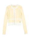 Elisabetta Franchi La Mia Bambina Toddler Girl Cardigan Pastel Yellow Size 4 Viscose, Polyester In Yellow