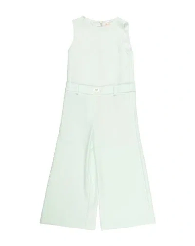 Elisabetta Franchi Babies'  La Mia Bambina Toddler Girl Jumpsuit Light Green Size 4 Polyester