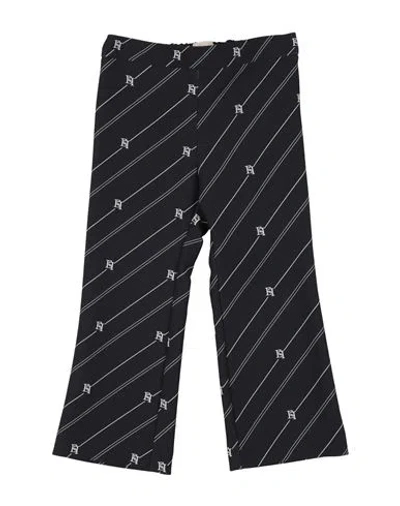Elisabetta Franchi Babies'  La Mia Bambina Toddler Girl Pants Black Size 3 Polyester, Elastane