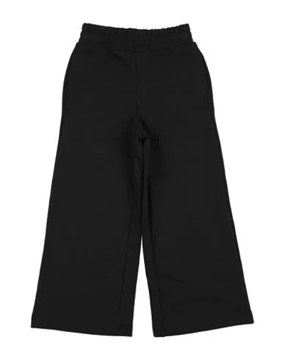 Elisabetta Franchi Babies'  La Mia Bambina Toddler Girl Pants Black Size 4 Cotton
