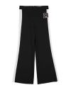 Elisabetta Franchi La Mia Bambina Toddler Girl Pants Black Size 6 Virgin Wool, Polyester, Viscose In Black
