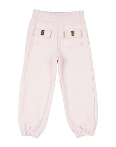 Elisabetta Franchi Babies'  La Mia Bambina Toddler Girl Pants Light Pink Size 4 Polyamide, Cotton