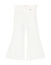 Elisabetta Franchi Babies'  La Mia Bambina Toddler Girl Pants White Size 4 Polyester