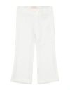 Elisabetta Franchi La Mia Bambina Toddler Girl Pants White Size 5 Polyester In White
