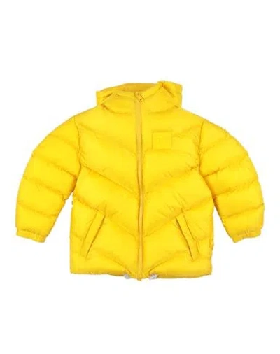 Elisabetta Franchi Babies'  La Mia Bambina Toddler Girl Puffer Yellow Size 6 Polyamide