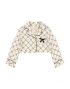 Elisabetta Franchi La Mia Bambina Toddler Girl Shirt Cream Size 4 Viscose In White