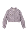 Elisabetta Franchi Babies'  La Mia Bambina Toddler Girl Shirt Purple Size 4 Viscose