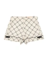 Elisabetta Franchi La Mia Bambina Toddler Girl Shorts & Bermuda Shorts Ivory Size 4 Viscose In White