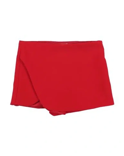 Elisabetta Franchi Babies'  La Mia Bambina Toddler Girl Shorts & Bermuda Shorts Red Size 4 Polyester