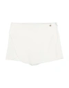 Elisabetta Franchi La Mia Bambina Toddler Girl Shorts & Bermuda Shorts White Size 4 Polyester In White